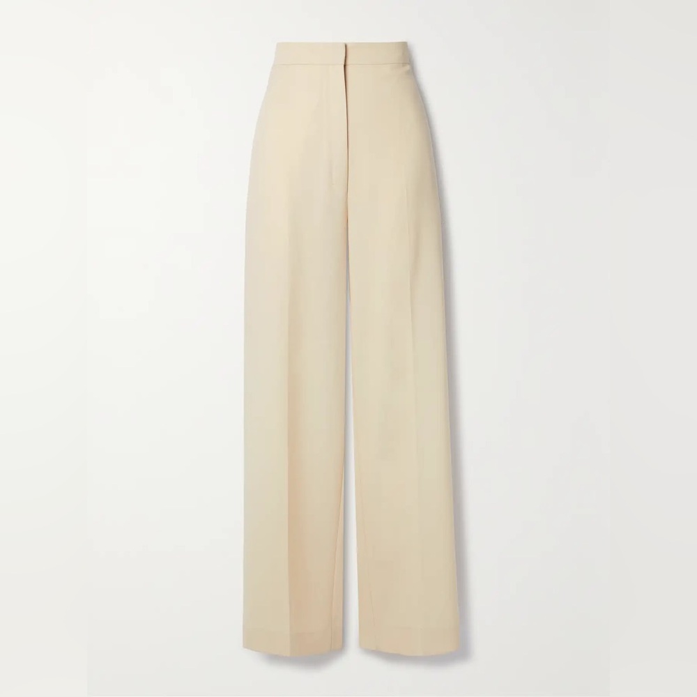 THE ROW Gordon Wool Wide-leg Pants Size 2 - Picture 1 of 13